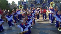 Disneyland All American College Band 2015: Disneyland Attraction Medley, Sleeping Beauty Castle set