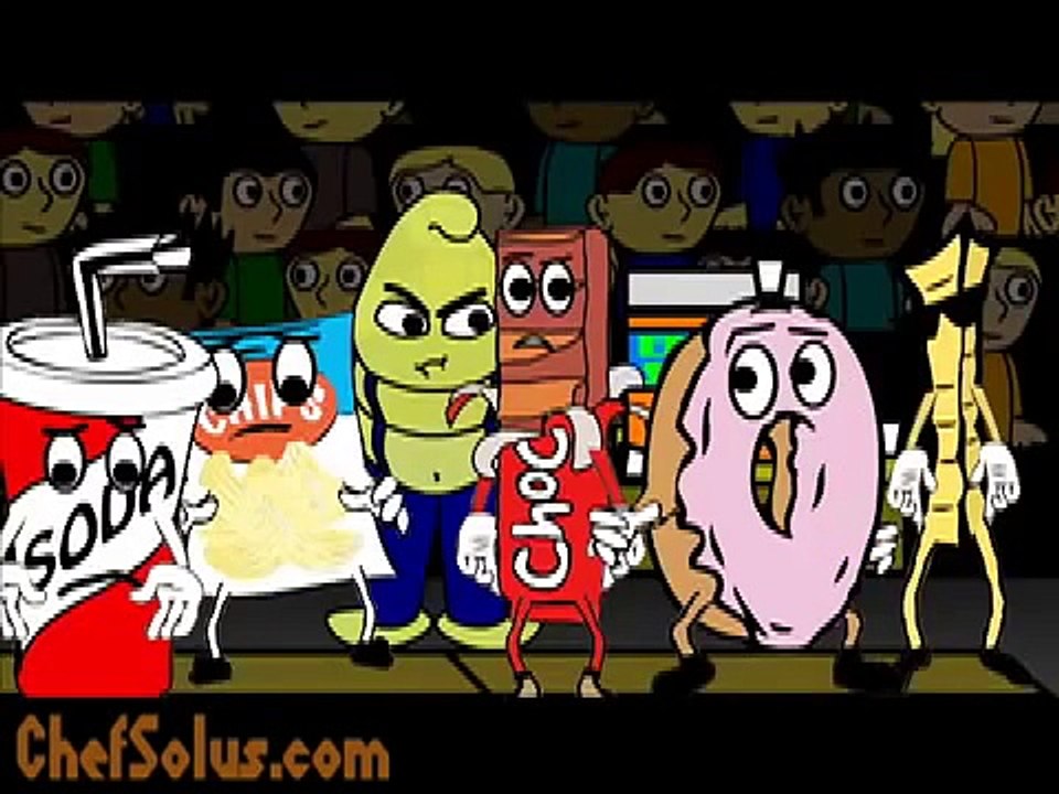 Part 3! Fun Children's Eating Healthy Foods Video  Cute Kids' Animation About Healthy Habits