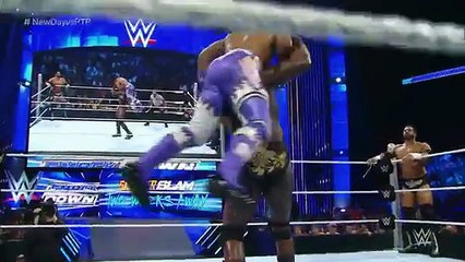 The Prime Time Players vs. Big E  Xavier Woods SmackDown, Aug. 13, 2015 WWE On Fantastic Videos