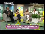 Becas de posgrado para peruanos en el extranjero - Canal 7