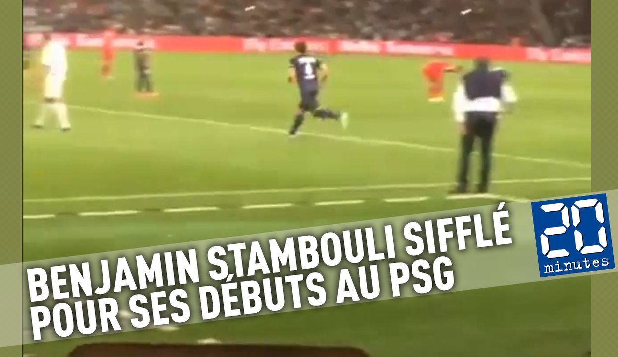 Benjamin Stambouli sifflé pour ses débuts au Parc des Princes