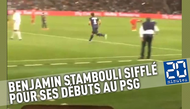 Benjamin Stambouli sifflé pour ses débuts au Parc des Princes