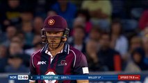 David Willey hits the fastest century in the NatWest T20 Blast!