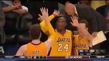 Kobe Bryant pulling off an Amazing Halftime Buzzer Beater [MUST SEE!]