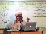 Dars 3: Tafseer Surah-e-Hadeed by HIWM Shabbir Hasan Maisami