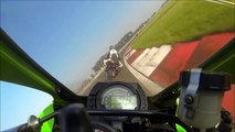 Kawasaki ZX10-R CRASH / Slovakiaring - FUN CUP 9.9.2014