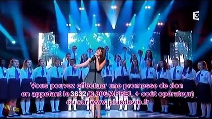 Nolwenn Leroy chante La ballade Nord-Irlandaise dans 300 choeurs pour + de vie