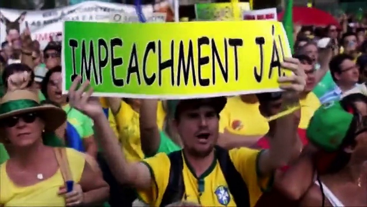 Manifestations dans tout le Brésil contre la présidente Dilma Rousseff