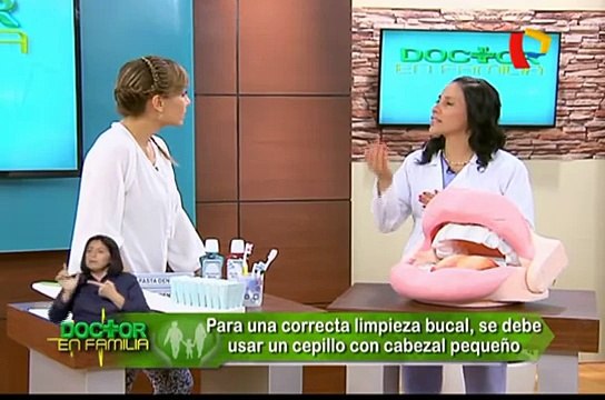 Doctor en Familia : ¿Cómo se debe realizar una correcta limpieza bucal?