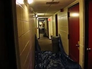 crazy dorm slip n' slide