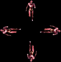 Hologram Technology Running Flash