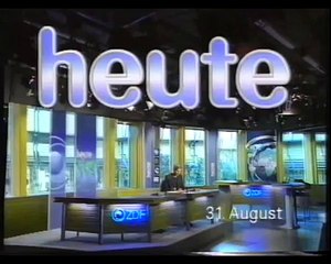 Télécharger la video: ZDF heute Nachrichten 31.08.1997