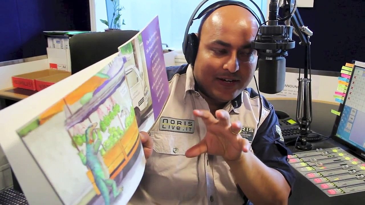 Author and Illustrator of Mr Monty's Treat