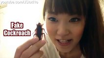 【Prank】Fake Cockroach Prank on Kei! w   Kei and Mai