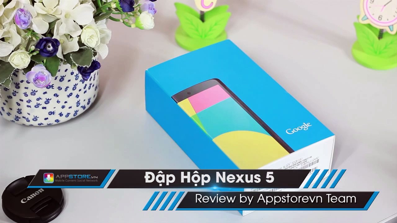 Mở hộp và đánh giá nhanh Google Nexus 5
