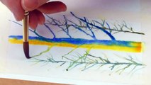 How to Paint Trees in Watercolour - Part 1