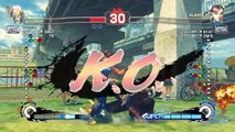 Ultra Street Fighter IV battle: Gen vs Chun-Li