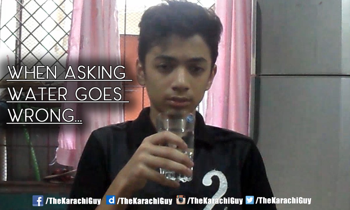 When Asking Water Goes Wrong