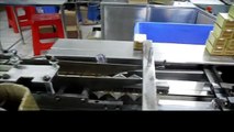 Semi automatic paper box packaging machine 3D BOPP film wrapping system with tear tape