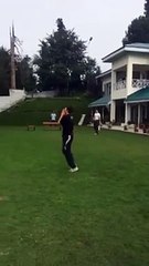 Imran Khan Playing Cricket on 14 August 2015