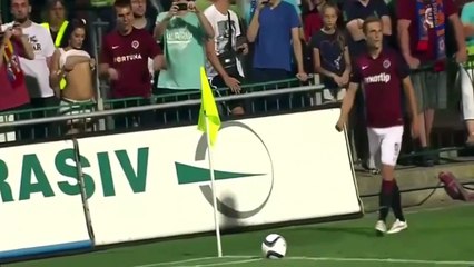 Cette supportrice voulait motiver son équipe !