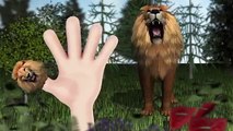 3D Wild Animals Finger Family   Daddy Finger 3D Nursery Rhyme   Animal Sketch Song For Children
