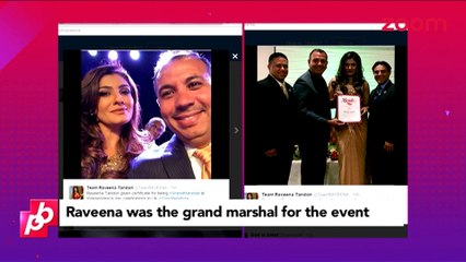 Drunk man MISBEHAVES with Raveena Tandon in Los Angeles - Bollywood News