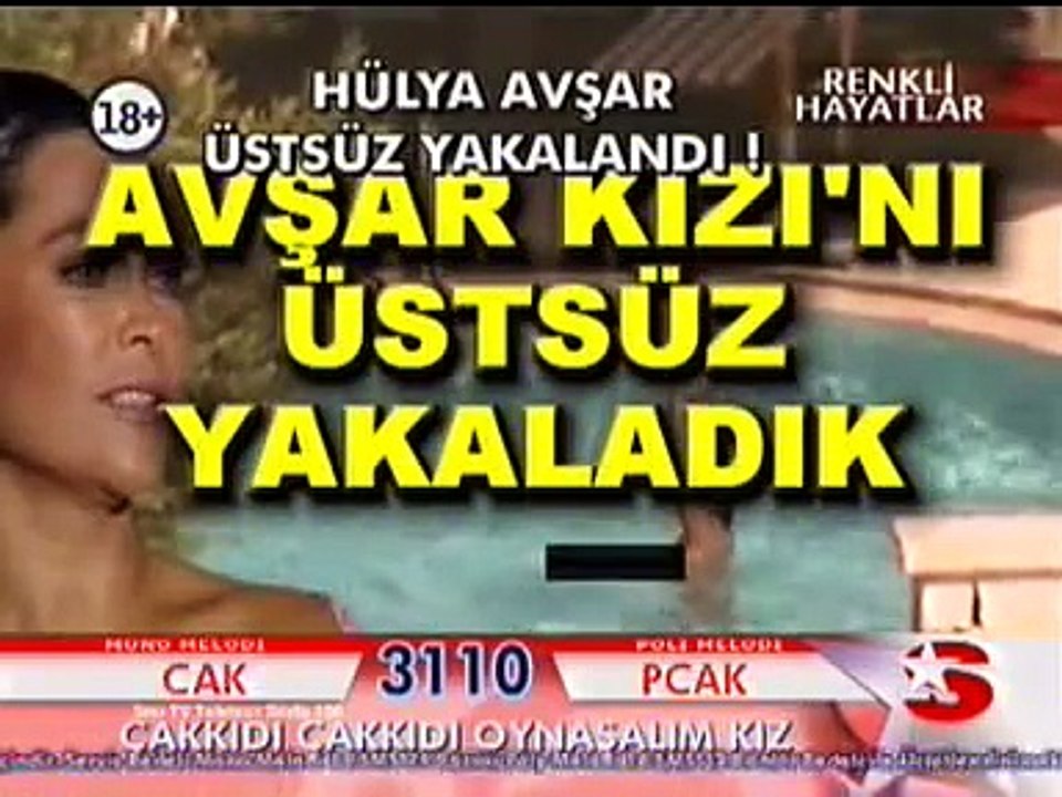 hülya avşar üstsüz yakalandı