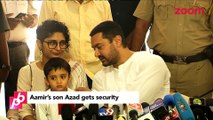 Aamir Khan's son Azad Khan gets SECURITY - Bollywood News