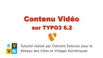 Tutoriel TYPO3 6.2 - Contenu Vidéo