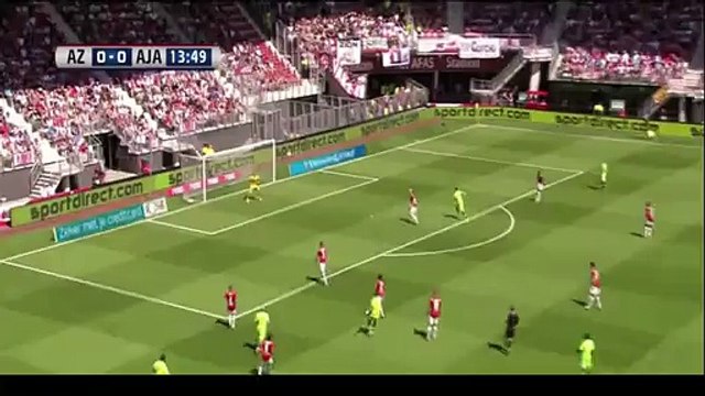 اهداف مباراة أياكس أمستردام 3-0 الكمار- الدوري الهولندي الممتاز- 9_8_2015 - YouTube