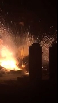 Mira el momento justo en el que explota almacén de productos químicos en Tianjin China