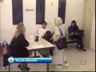Velha Grávida | Pegadinha | Programa Silvio Santos