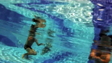 GOPRO Hero Qatar swimming pool