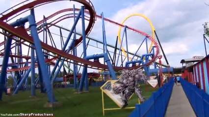 Superman (On-Ride) Six Flags Great Adventure