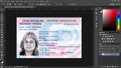 HOW TO CREATE A FAKE ID IN PHOTOSHOP (2015)