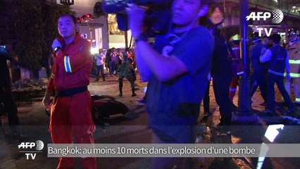 Bangkok: au moins dix morts dans l'explosion d'une bombe