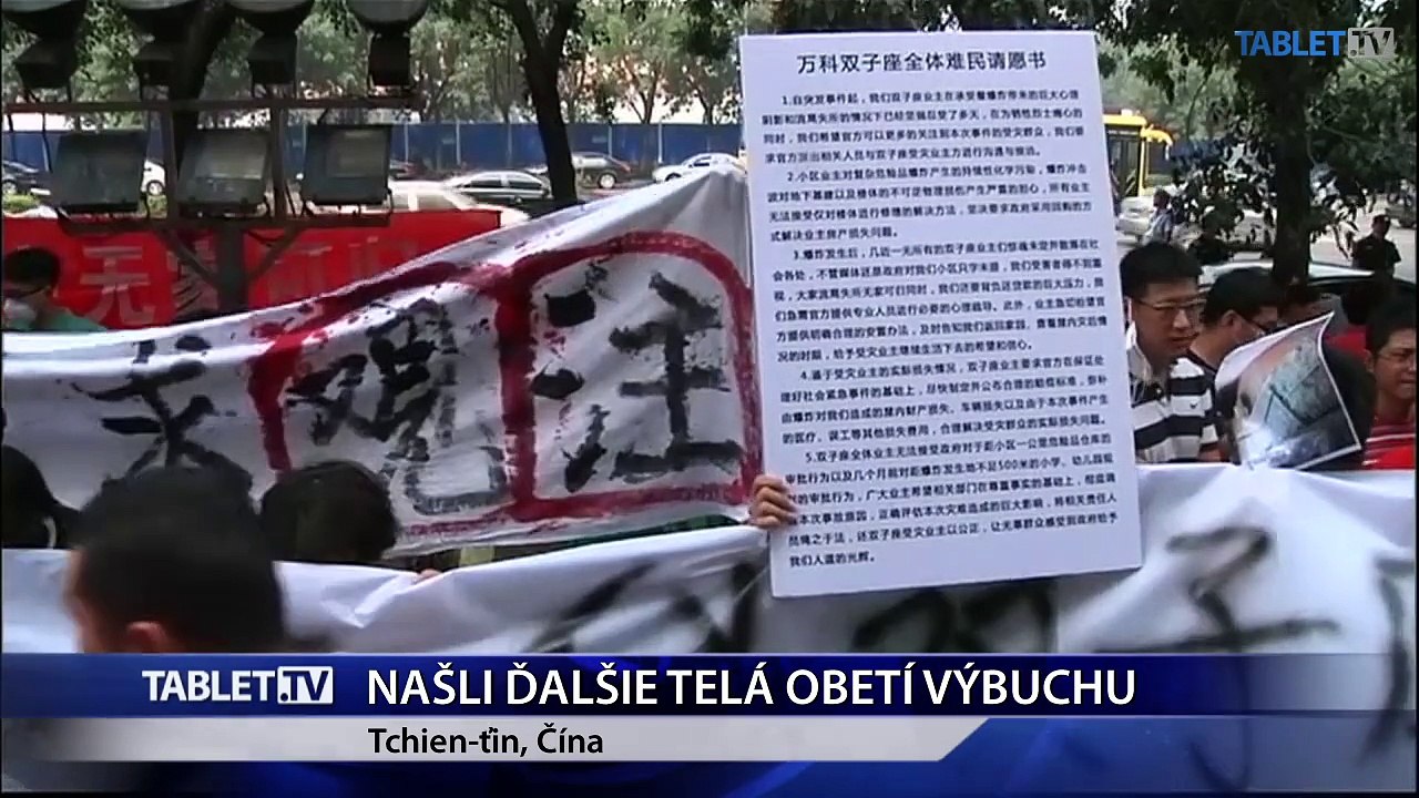 V Číne objavili ďalšie telá obetí výbuchu