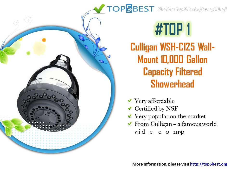 top 5 best shower filter