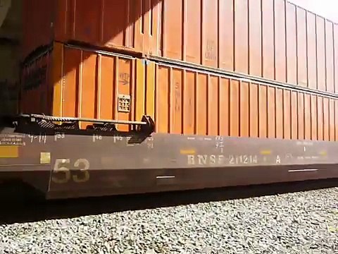 CSX - NS intermodal train meet