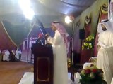 الشاعر سالم بن جخير في حفل شاعر المليون ناصر بن ثويني العجمي