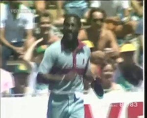 Joel Garner - UNPLAYABLE BOWLING vs Australia 1985