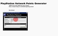 PlayStation 3/PlayStation Network Points Generator