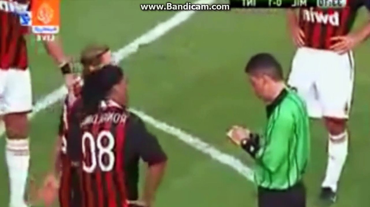 ronaldinho funny red card best funny moments football