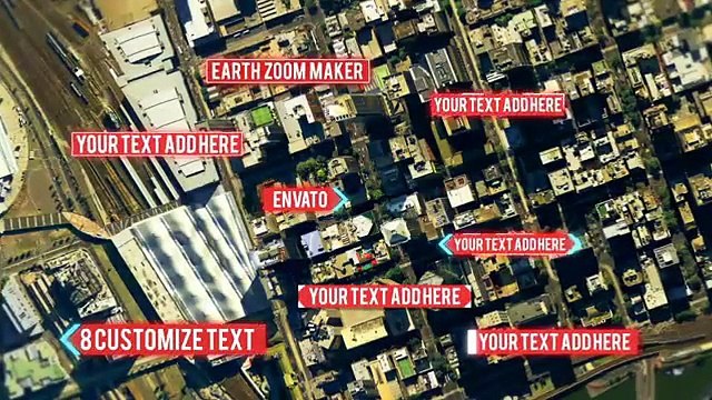 After Effects project - Earth Zoom Pro Kit ae