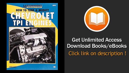 How To Tune And Modify Chevrolet TPI Engines EBOOK (PDF) REVIEW