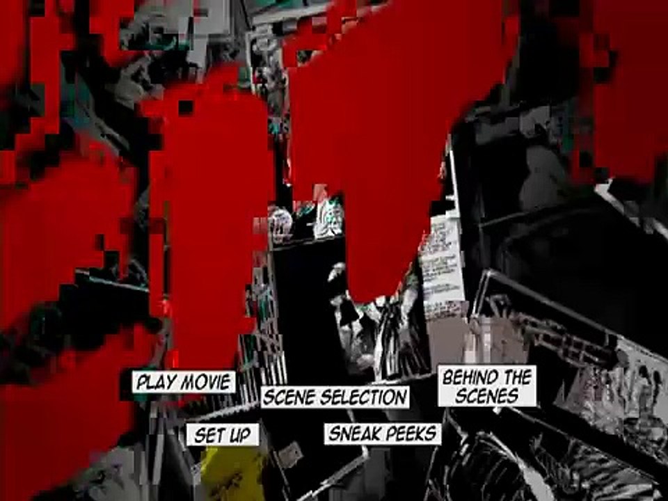 Sin City DVD menu