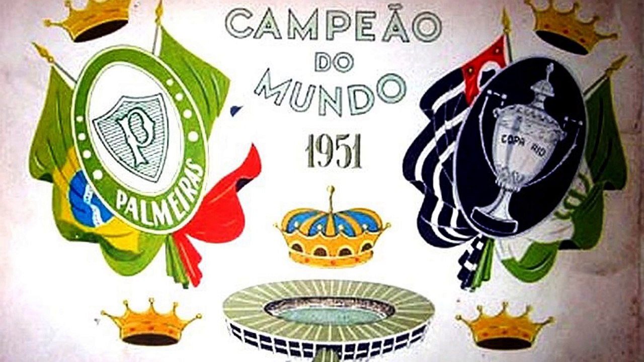 PALMEIRAS CAMPEÃO MUNDIAL INTERCLUBES 1951!