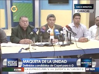Copei asegura que no está preocupado por sus 27 candidatos