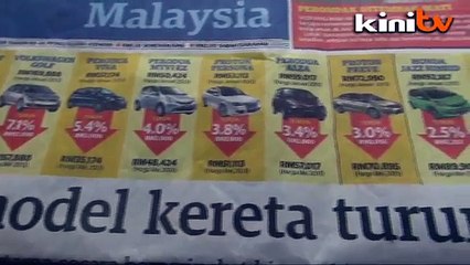 Car companies refute 'lower' prices in Utusan report